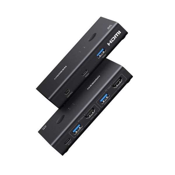 UGreen AK502/75246 HDMI KVM Switch 2 in 1 Out