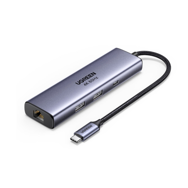 Ugreen CM512/75643 USB-C Docking Station 6 σε 1