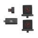 JBL Easysing Mics 2x Ασύρματα Μικρόφωνα, Wireless Dongle Receiver, AI Vocal Removal, USB-C