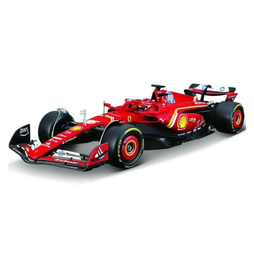 Bburago Συναρμολογούμενο μοντέλο (kit) Scuderia Ferrari SF-24 - #16 Charles Leclerc 1/24