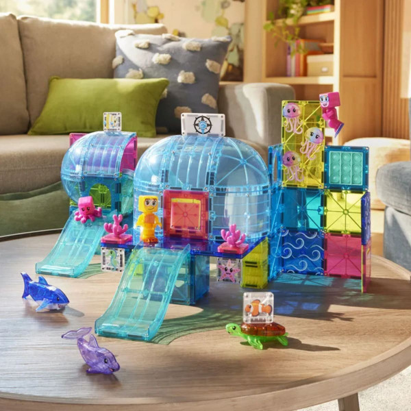 Magna-Tiles Undersea Adventure 58 Τεμάχια – Μαγνητικά Πλακίδια STEM