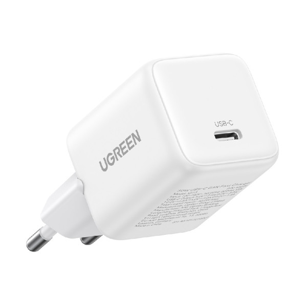 UGreen X513/65009 φορτιστής GaN Type-C PD 30W (Λευκό)