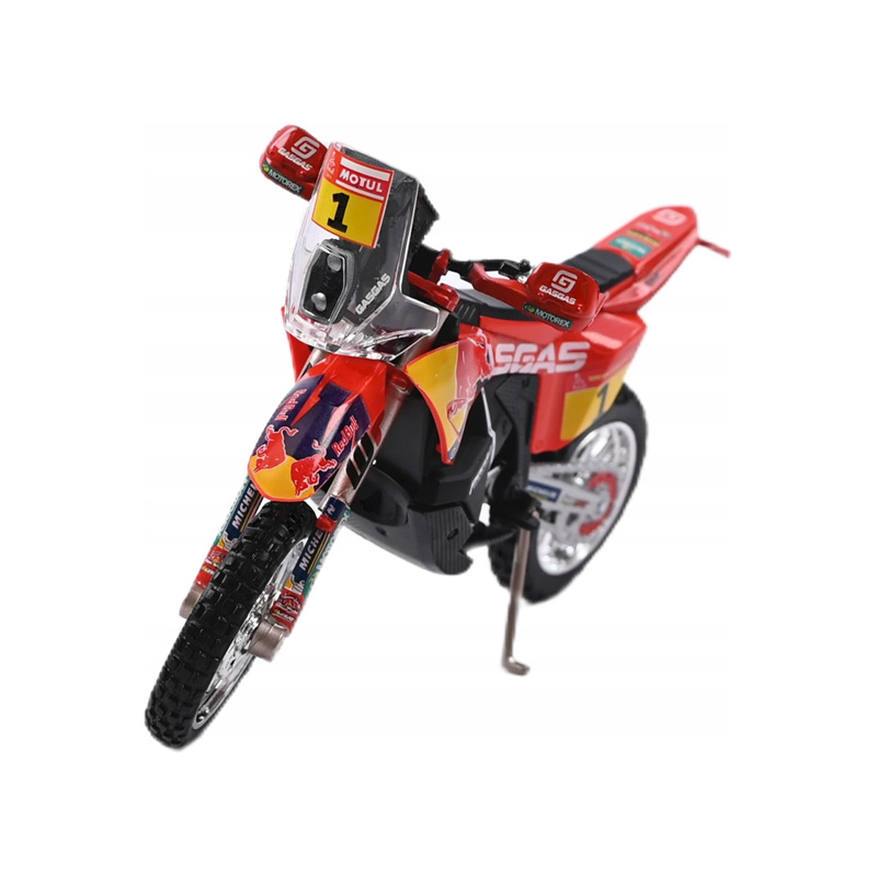 Bburago Race - Red Bull KTM 450 GASGAS RX450F (Dakar 2023) 1/18
