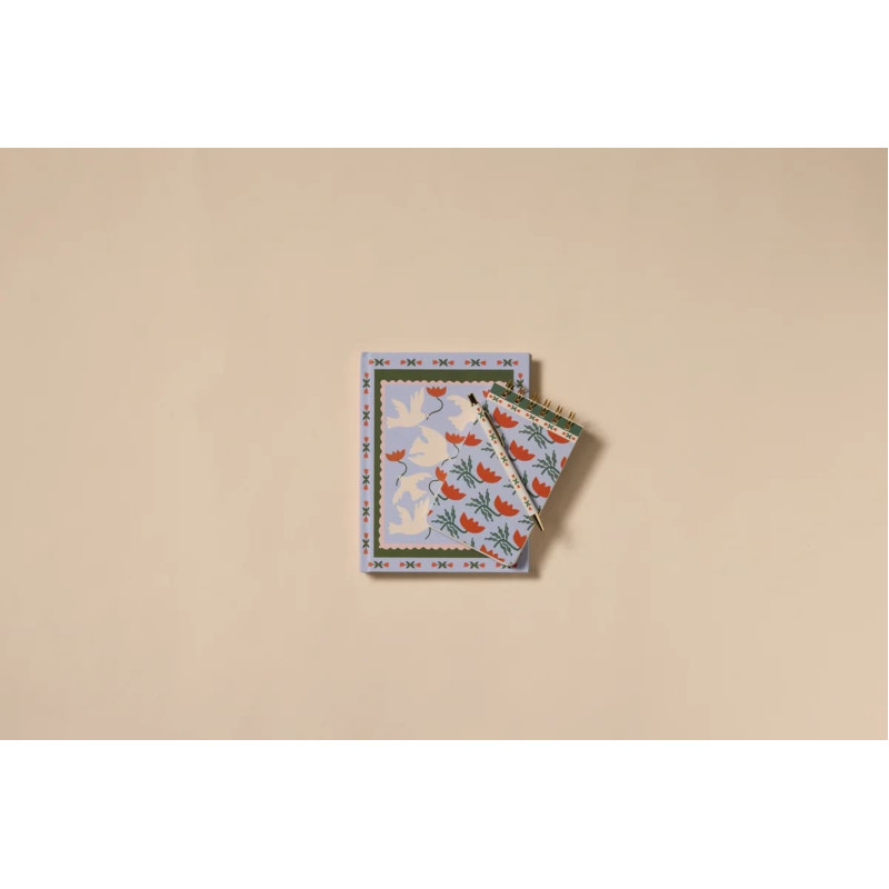 Desighworks Vintage Σημειωματάριο A Dopo Twin Wire Flower 