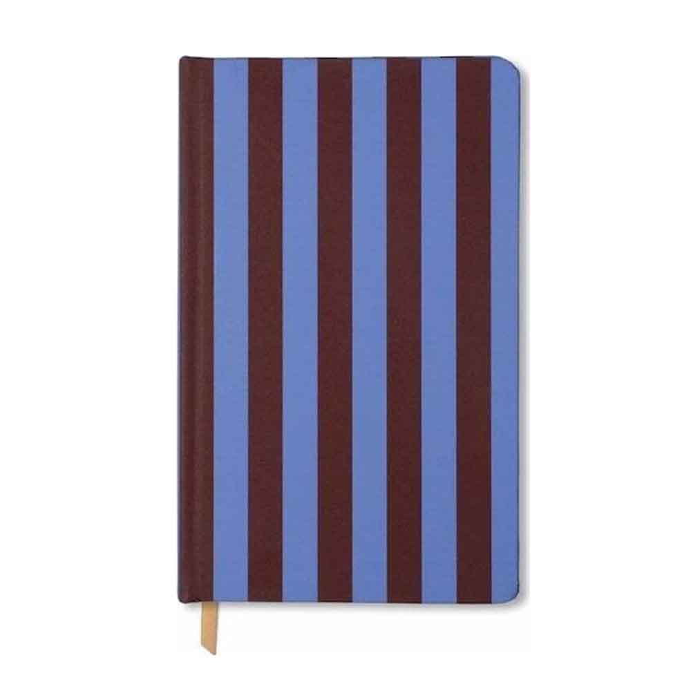 Desighworks Σημειωματάριο Soft Touch Journal Purple & Nutmeg Stripe