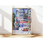 Petite Epicerie Puzzle 1000 τμχ - Central Road Shinjuku par Clément Thoby