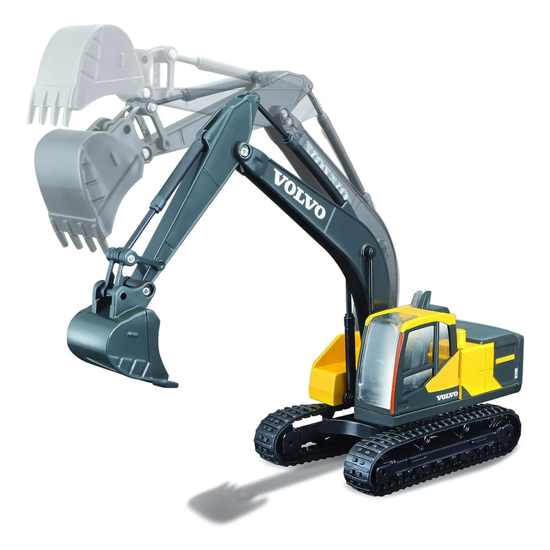 Bburago Volvo EC220E Crawler Excavator 1/50