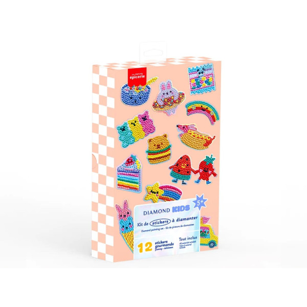 Petite Epicerie Δημιουργικό Σετ Diamond Painting για Παιδιά – Stickers yummy