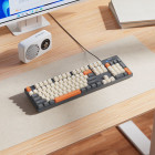 Hoco GM61 Ενσύρματο Πληκτρολόγιο 3-color (white, grey, orange)