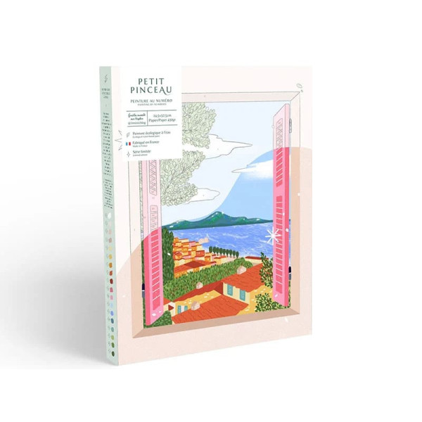 Petite Epicerie Σετ Ζωγραφικής με Αριθμούς - Fenêtre Ouverte sur Naples par Limistic