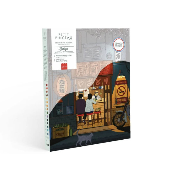 Petite Epicerie Σετ Ζωγραφικής με Αριθμούς - Izakaya par Eloze & Matthieu Verlaine