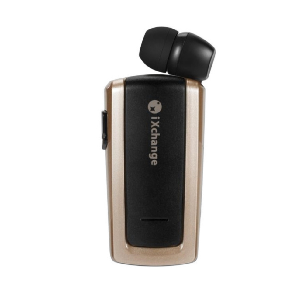 iXchange UA-25 V2.0 Retractable BT Mini Headset (Gold)