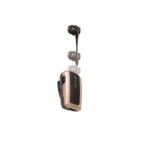 iXchange UA-25 V2.0 Retractable BT Mini Headset (Gold)