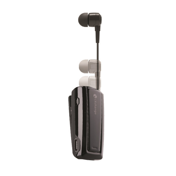 iXchange UA-24 V2.0 Retractable BT Headset (Μαύρο)