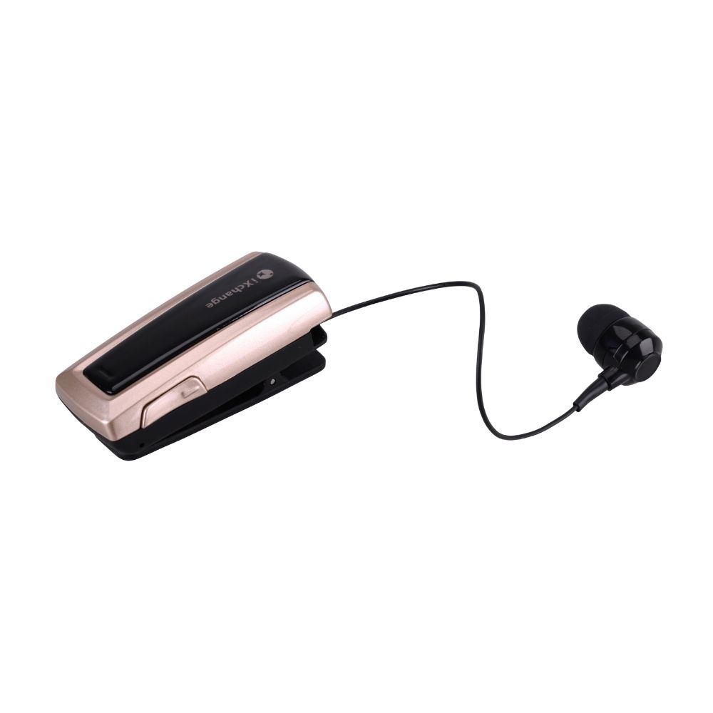 iXchange UA-24 V2.0 Retractable BT Headset (Gold)