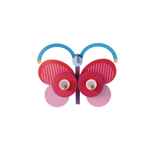 Studio Roof IMA117 Wall Art - Stripy Butterfly
