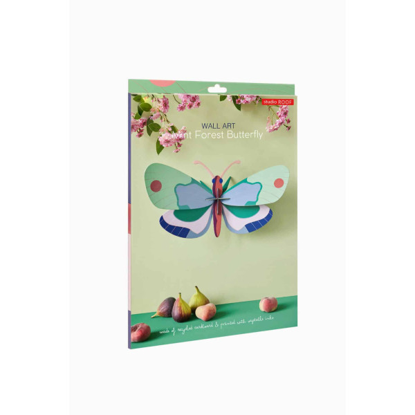 Studio Roof TTM146 Wall Art - Mint Forest Butterfly