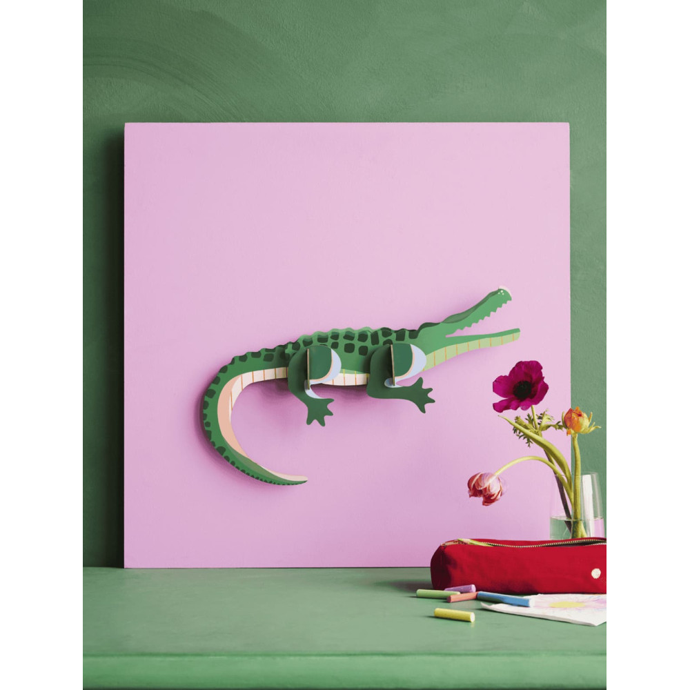 Studio Roof IMA113 Wall Art - Tall Crocodile