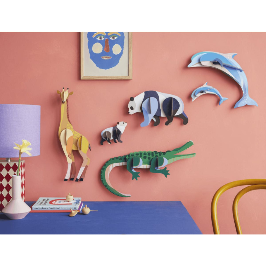Studio Roof IMA113 Wall Art - Tall Crocodile