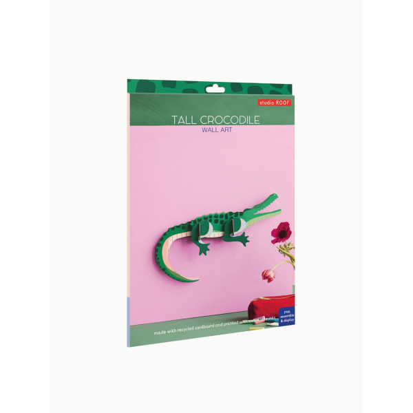 Studio Roof IMA113 Wall Art - Tall Crocodile