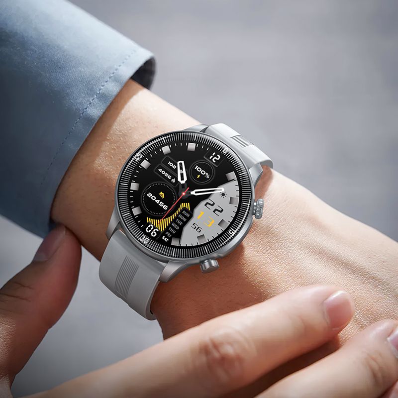 Hoco Y31 Smartwatch 1,46" TFT IP67 με call function (Silver)