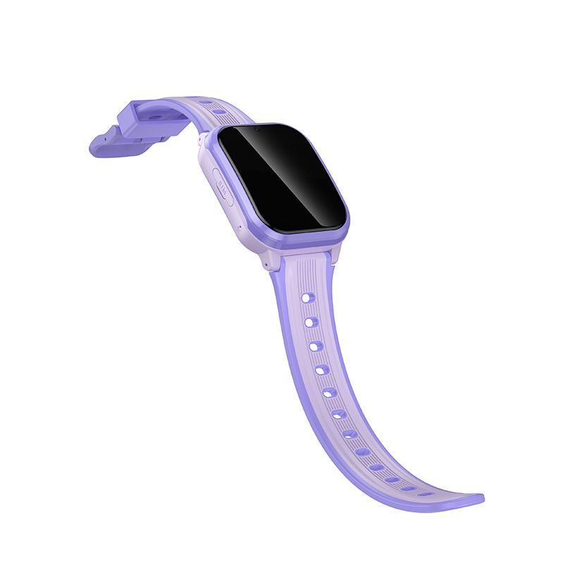 Hoco Smartwatch Y108 παιδικό με call function 1,69" 4G GPS (Purple)