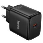 Φορτιστής Hoco N83 GaN USB-C PD AVS 40W max 60W (Μαύρο)