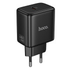 Φορτιστής Hoco N83 GaN USB-C PD AVS 40W max 60W (Μαύρο)