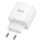 Φορτιστής Hoco N83 GaN USB-C PD AVS 40W max 60W (Λευκό)