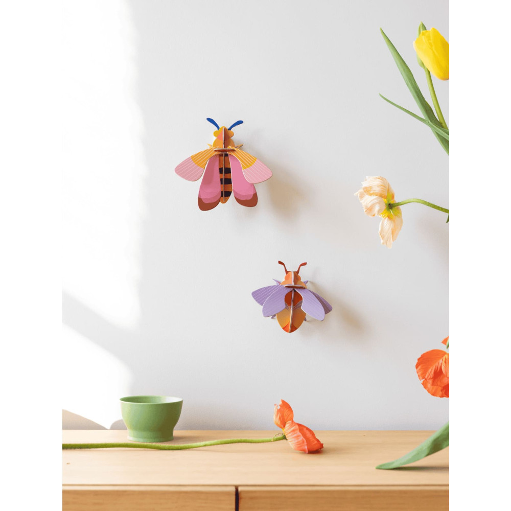 Studio Roof IMA54 Wall Art - Pink Bee