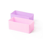 Lekkabox Bento Cups Θήκες Σιλικόνης 2 τμχ (Lavender)