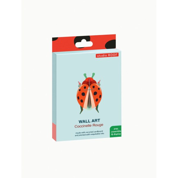 Studio Roof IMA125 Wall Art - Coccinelle Rouge