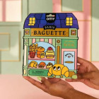 OMY Βιβλίο Ζωγραφικής με Αυτοκόλλητα Coloring Boutique - French Baguette
