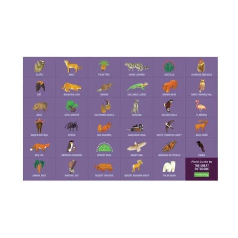 Mudpuppy Παζλ Search & Find 64 Kομματιών Εξερεύνηση στη Φύση