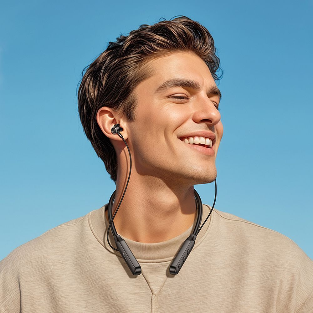 Hoco ES74  Neck-Mounted Wireless earphones (Μαύρο)