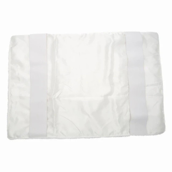 Danielle Creations Λευκό Kάλυμμα Mαξιλαριού από Mικροϊνες 48*72cm, 1τεμ - By Upper Canada