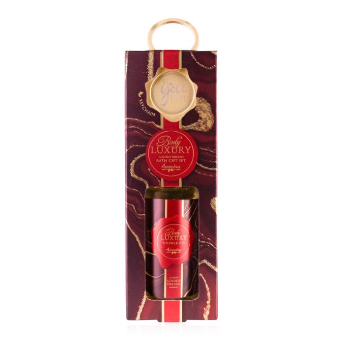 Accentra Body Luxury Σετ Περιποίησης με Αφρόλουτρο 100ml & Ένα Κομψό Μπρελόκ