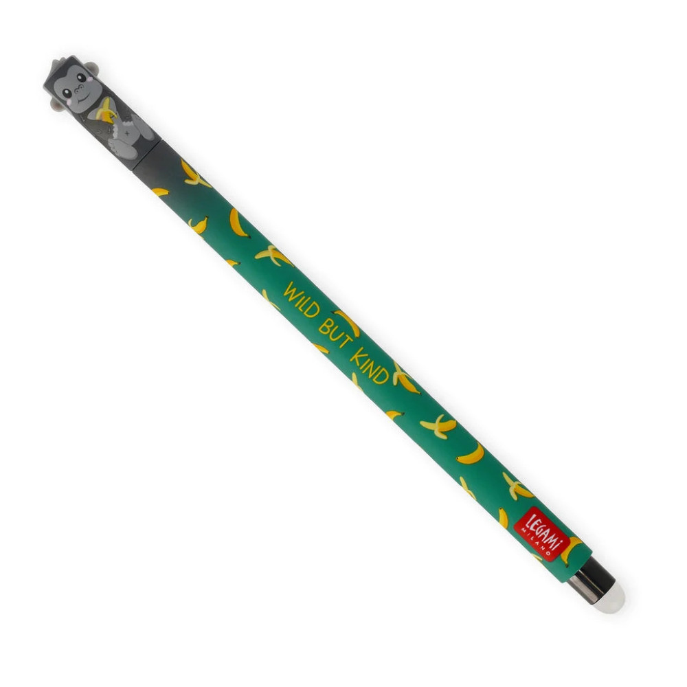 Legami EP0085 Wild but Kind Gorilla Erasable Pen Στυλό (Μαύρο)