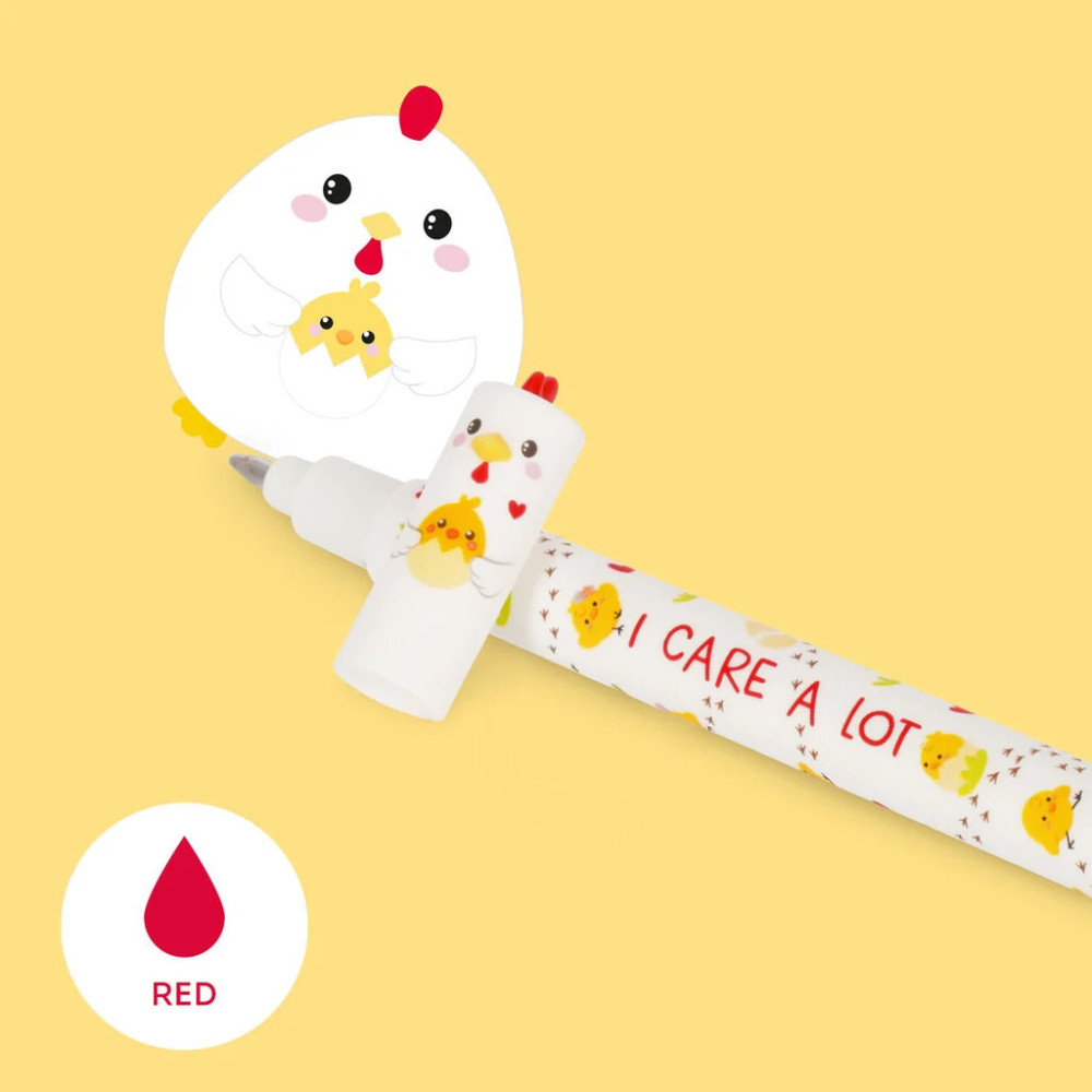 Legami EP0086 I Care a Lot Hen Erasable Pen Στυλό (Κόκκινο)