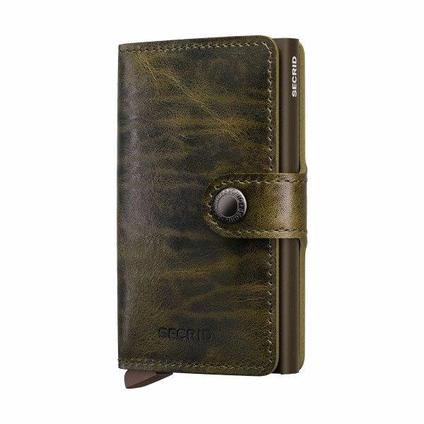 Secrid Miniwallet Πορτοφόλι Dutch Martin Leather (Cedar)