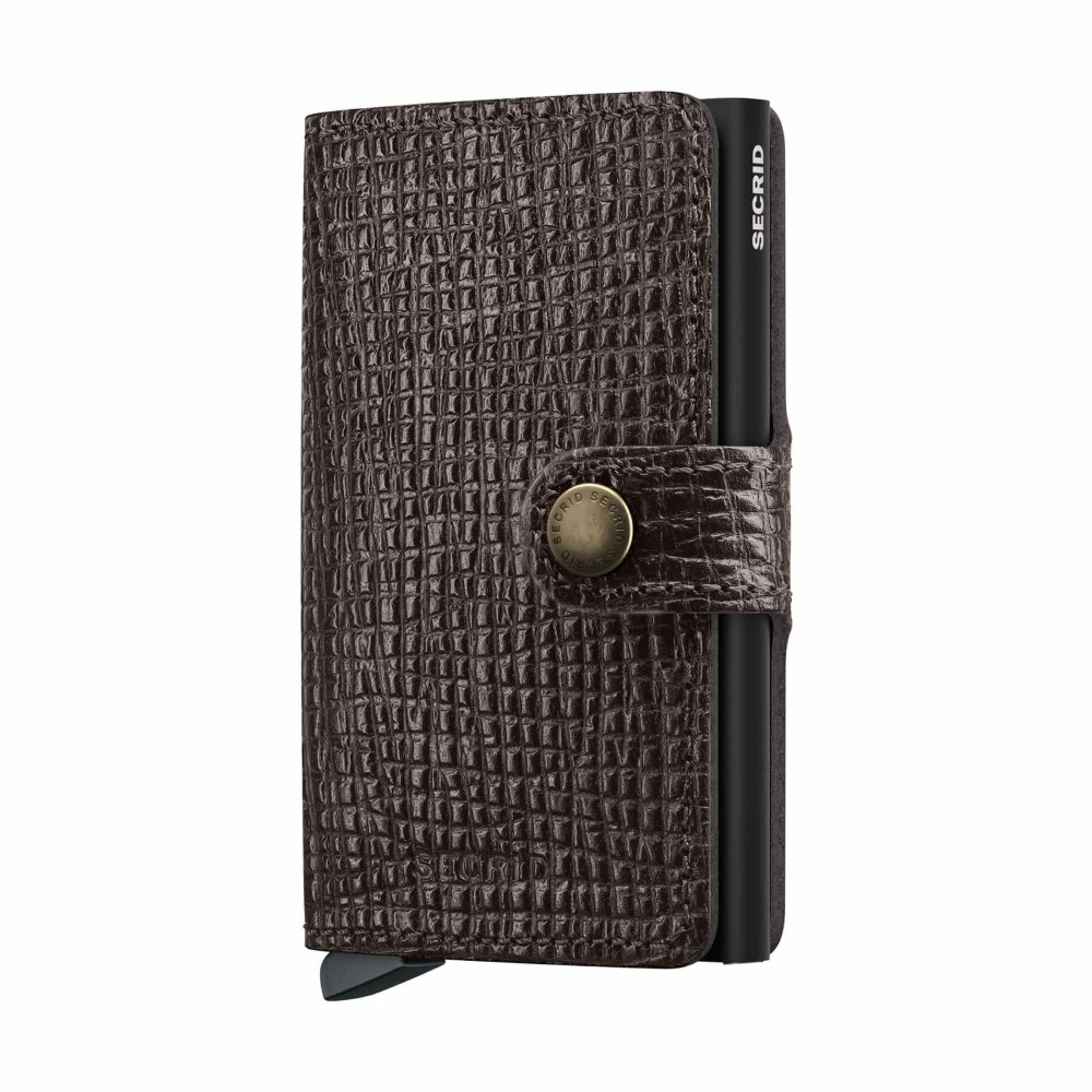 Secrid Miniwallet Πορτοφόλι Palmellato Leather (Brown)
