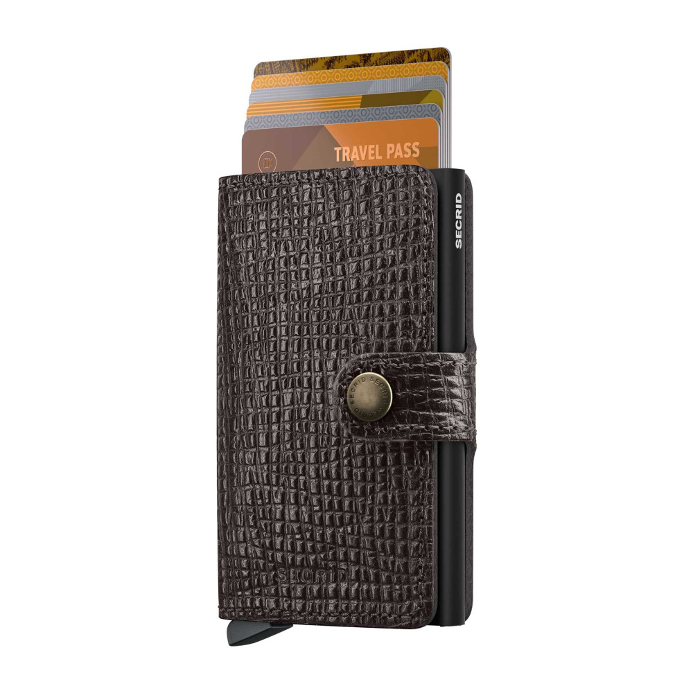 Secrid Miniwallet Πορτοφόλι Palmellato Leather (Brown)