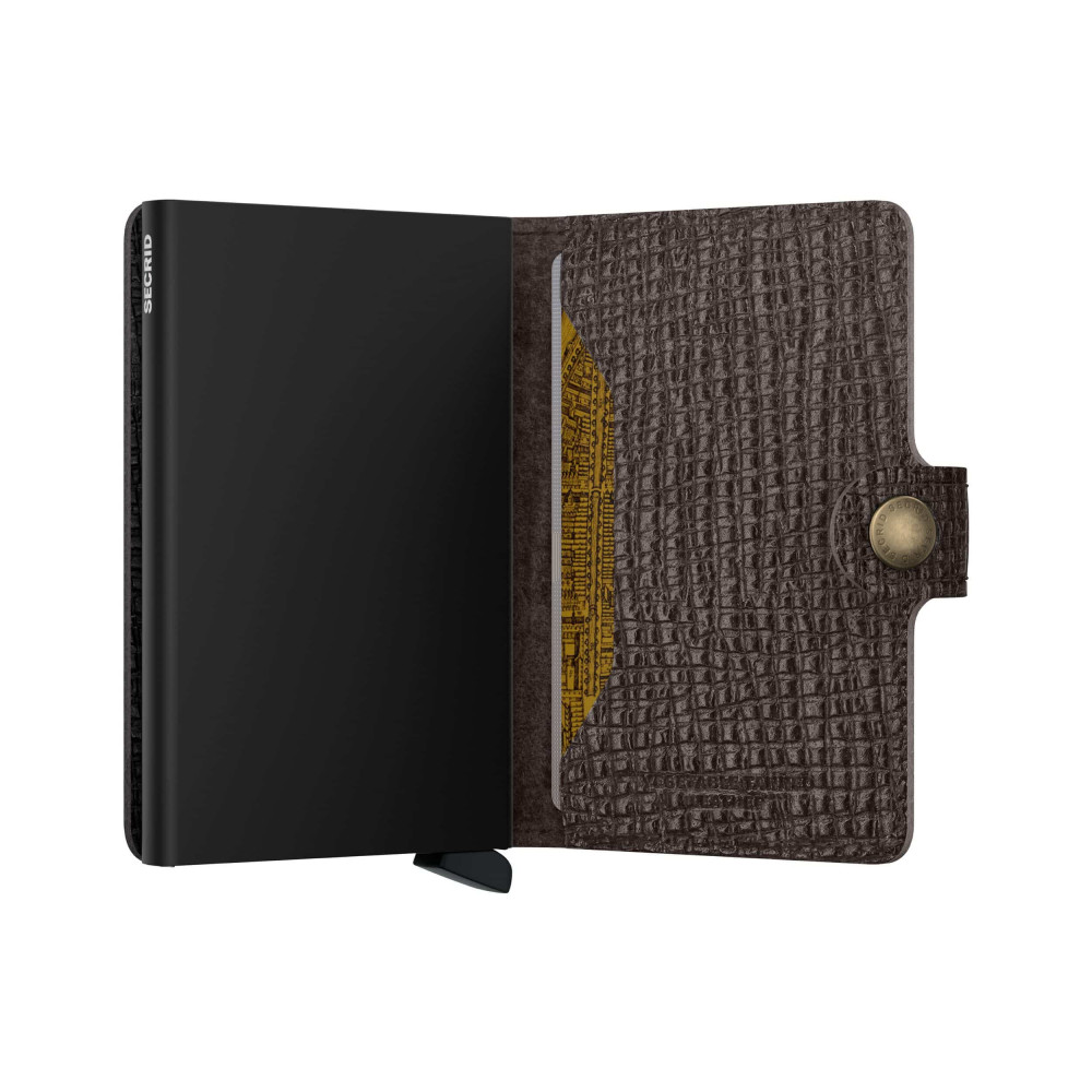 Secrid Miniwallet Πορτοφόλι Palmellato Leather (Brown)