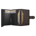 Secrid Miniwallet Πορτοφόλι Palmellato Leather (Brown)