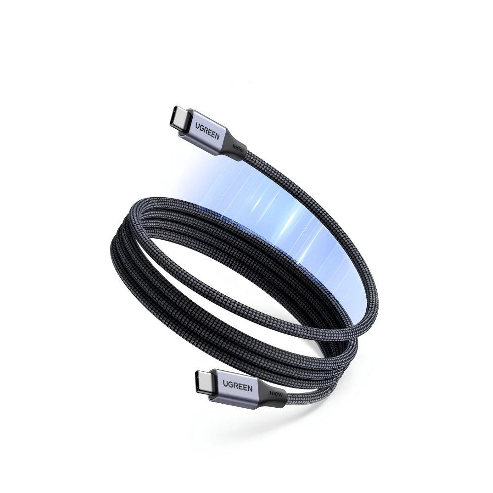 Καλώδιο UGreen L520/55517 USB-C σε USB-C PD 100W, Magnetic 1m