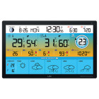 LiFE HORIZON Smartweather TUYA Smart Wi-Fi μετεωρολογικός σταθμός με ασύρματο εξωτερικό αισθητήρα, έγχρωμη οθόνη LCD 15.5" και πρόγνωση καιρού 5 ημερών