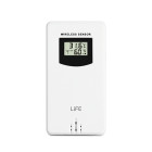 LiFE HORIZON Smartweather TUYA Smart Wi-Fi μετεωρολογικός σταθμός με ασύρματο εξωτερικό αισθητήρα, έγχρωμη οθόνη LCD 15.5" και πρόγνωση καιρού 5 ημερών