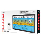 LiFE HORIZON Smartweather TUYA Smart Wi-Fi μετεωρολογικός σταθμός με ασύρματο εξωτερικό αισθητήρα, έγχρωμη οθόνη LCD 15.5" και πρόγνωση καιρού 5 ημερών