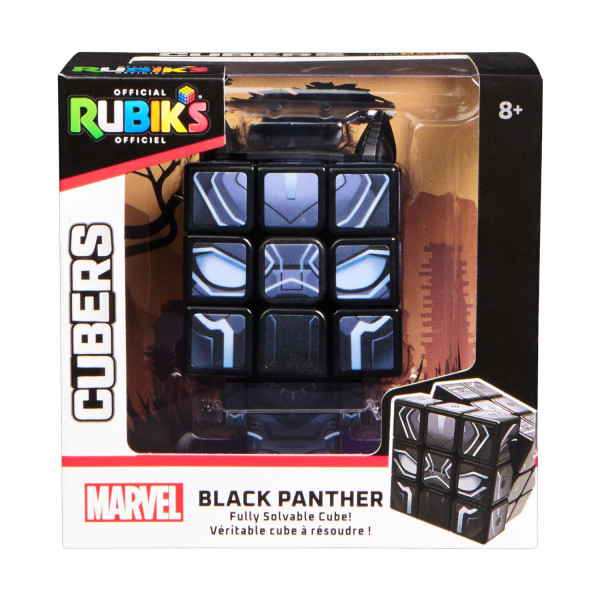Spin Master Κύβος του Ρούμπικ Marvel Rubik's Cubers - Black Panther 3x3 (20148761)