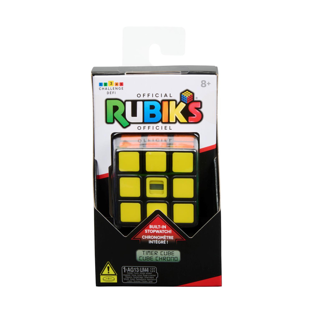 Spin Master Κύβος του Ρούμπικ Rubik's Timer Cube 3X3 (6074028)